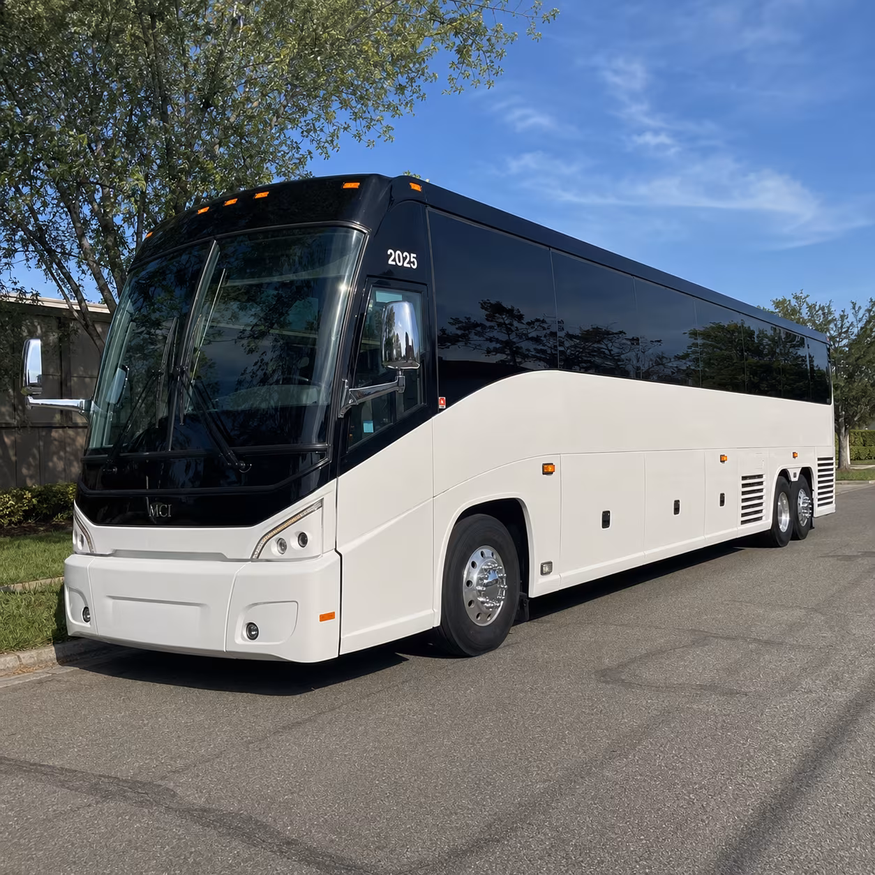livermore charter bus rental exterior