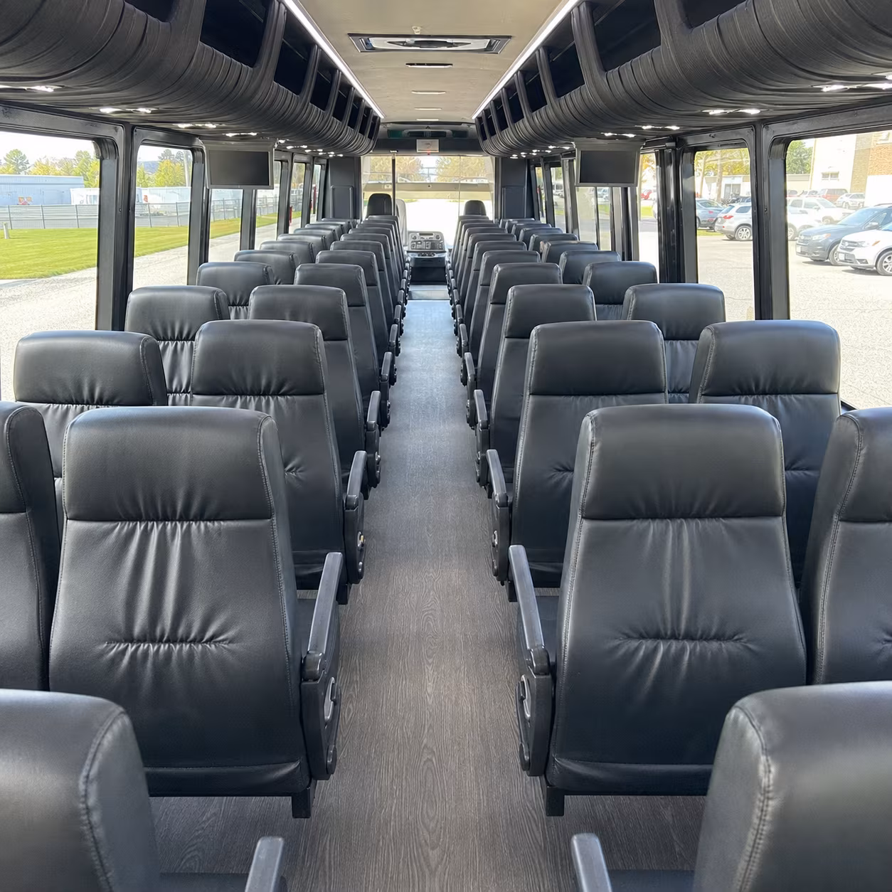 livermore corporate event transportation onboard seating